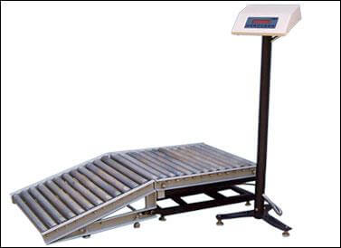 Platform Scale With Roller